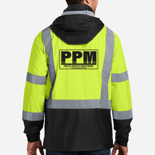 Ansi 107 Class 3 Safety Windbreaker Thumbnail